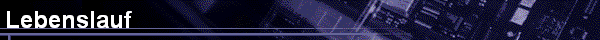 Lebenslauf